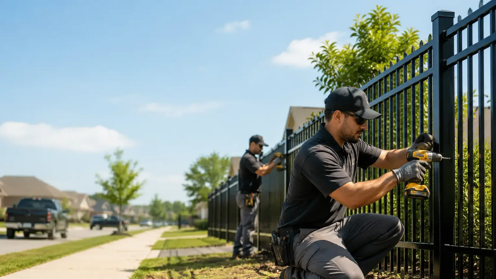 Metal Fence Installation in Jeffersonville, KY